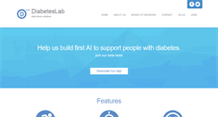 Desktop Screenshot of diabeteslab.org
